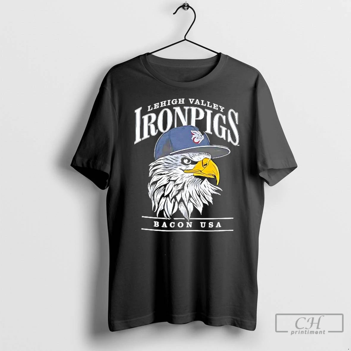 Classic Lehigh Valley Ironpigs Eagle Bacon Usa T-Shirts, Hoodie, Sweatshirt | InkNestWear.com
