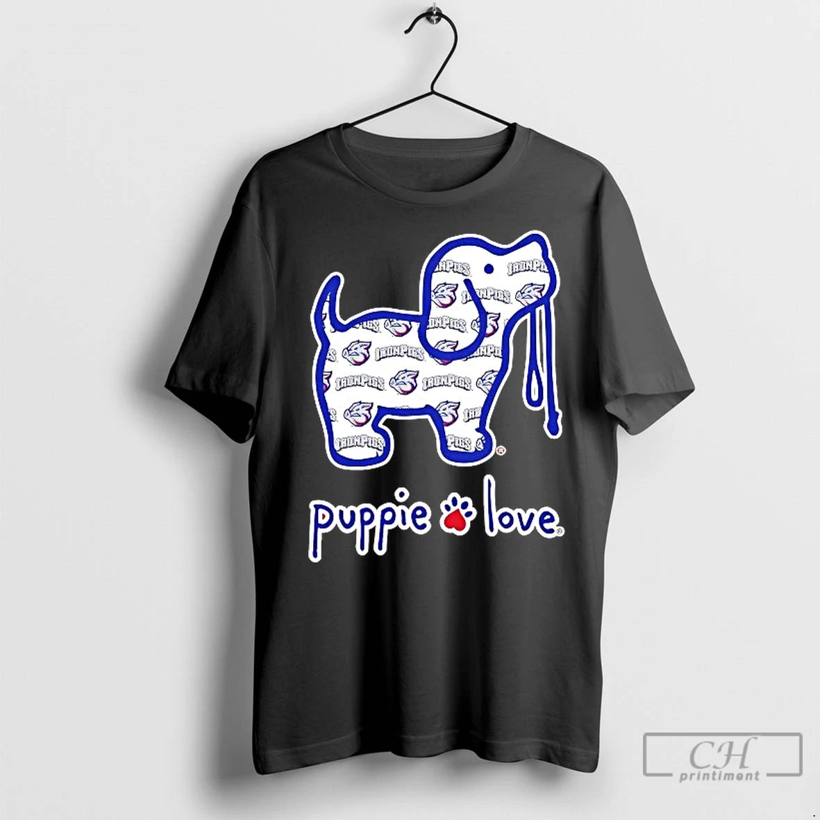 Classic Lehigh Valley Ironpigs Puppie Love T-Shirts, Hoodie, Sweatshirt | InkNestWear.com