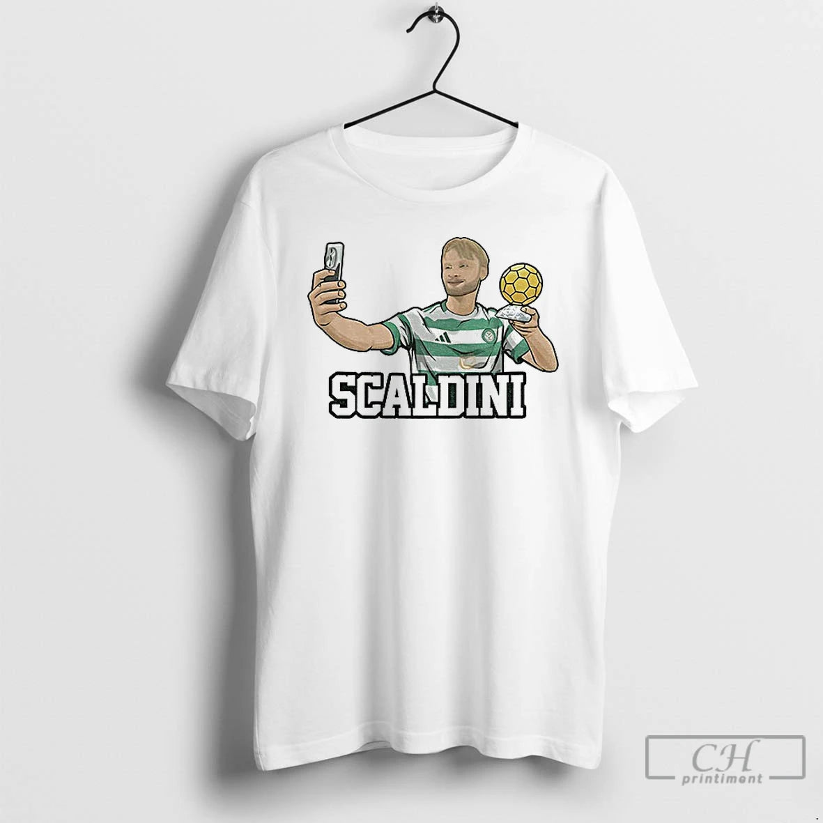 Classic Liam Scales Selfie Celtic Fc World Cup Champions T-Shirts, Hoodie, Sweatshirt
