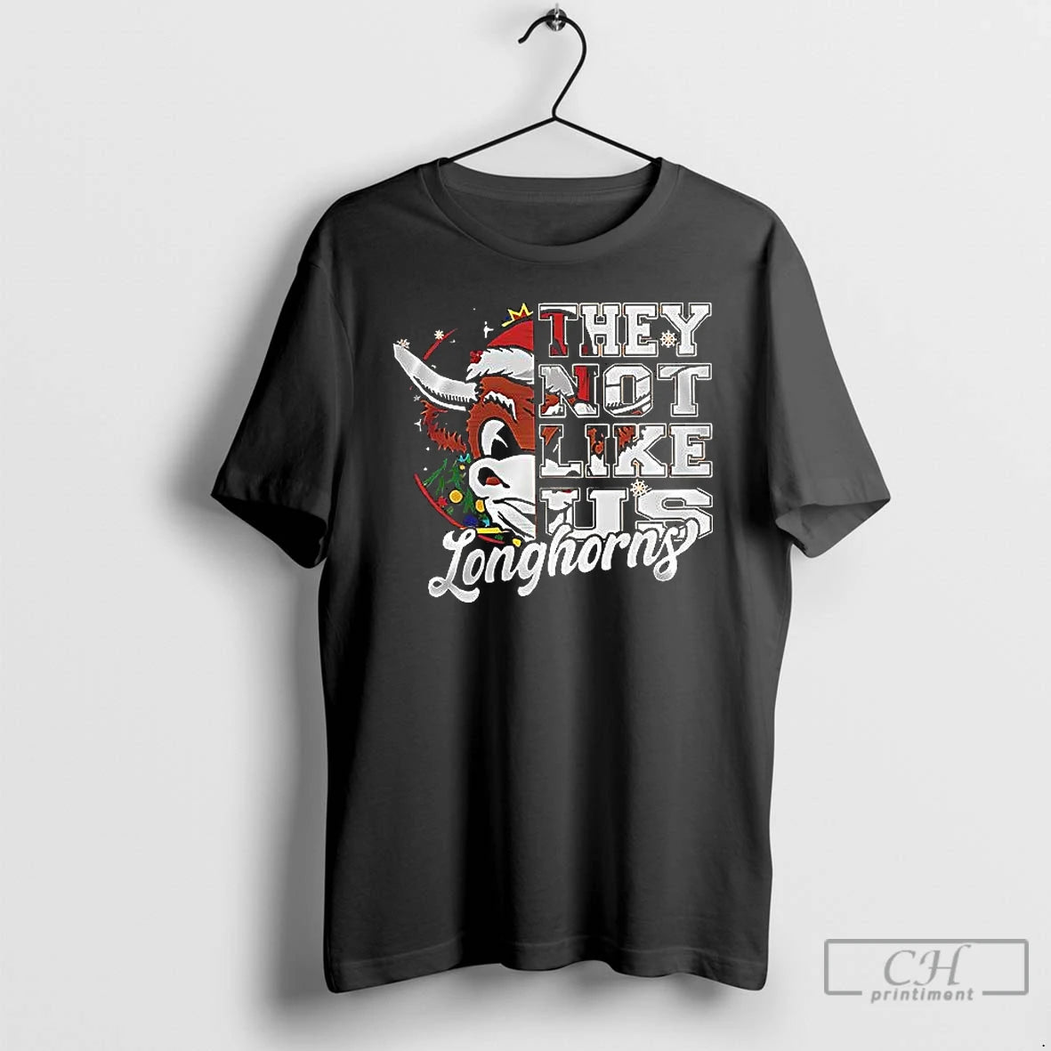 Classic Longhorns They Not Like Us Christmas T Shirts Hoodie, Sweatshirt | InkNestWear.com