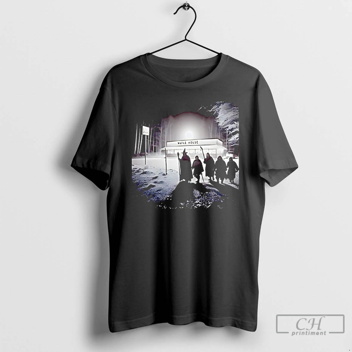 Classic Lord Of The Rings The Journey To Waffle House T Shirts Hoodie, Sweatshirt | InkNestWear.com