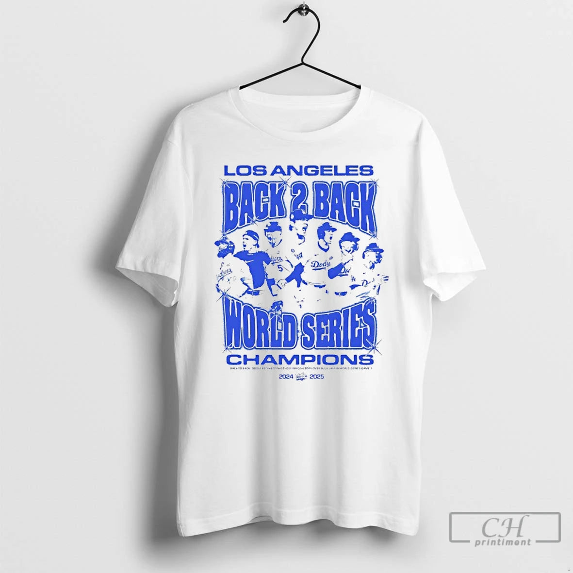 Classic Los Angeles Back 2 Back World Series Champions 2024 2025 T-Shirts, Hoodie, Sweatshirt | InkNestWear.com