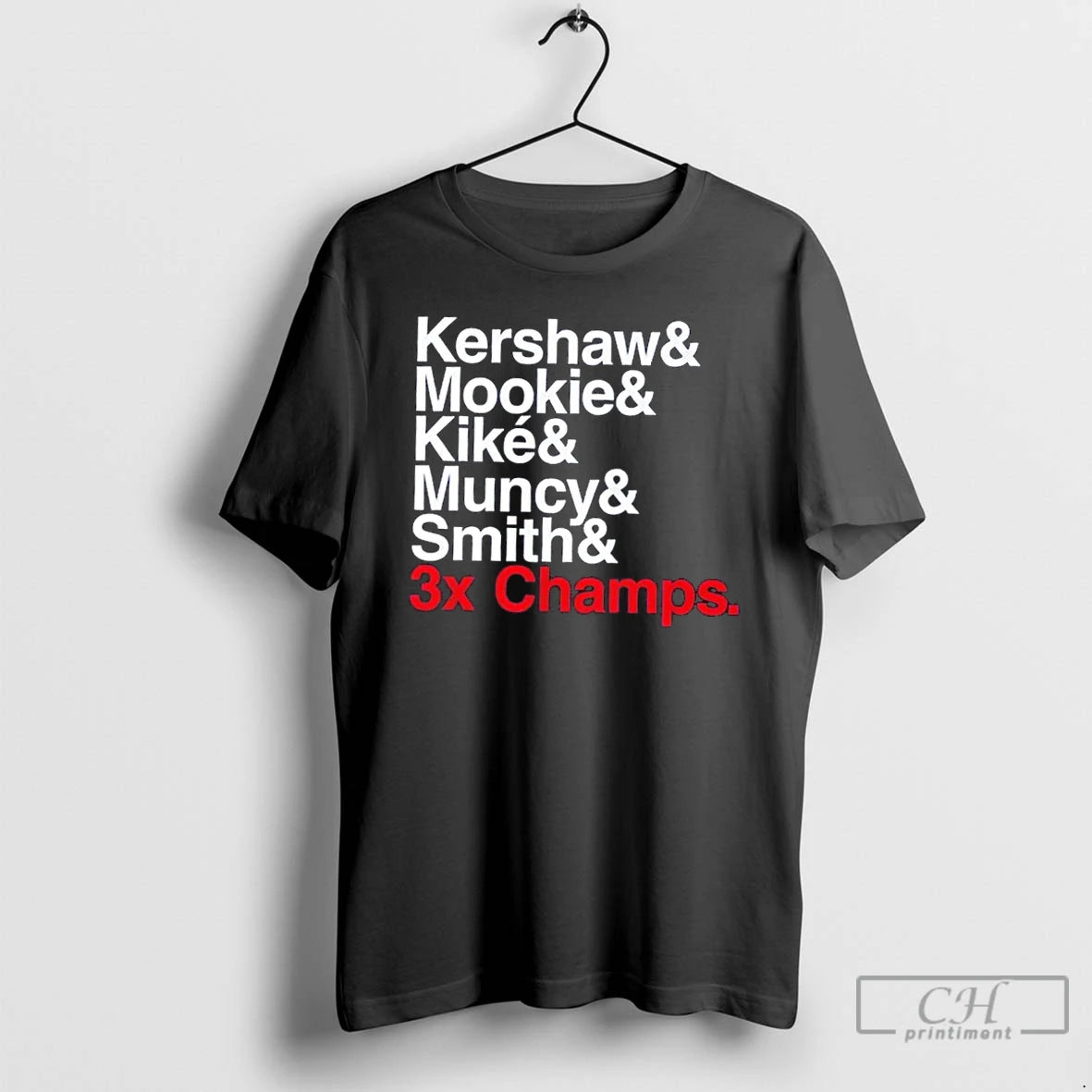 Classic Los Angeles Baseball 3 Time Champs Kershaw Mookie Kike Muncy And Smith T Shirts Hoodie, Sweatshirt | InkNestWear.com