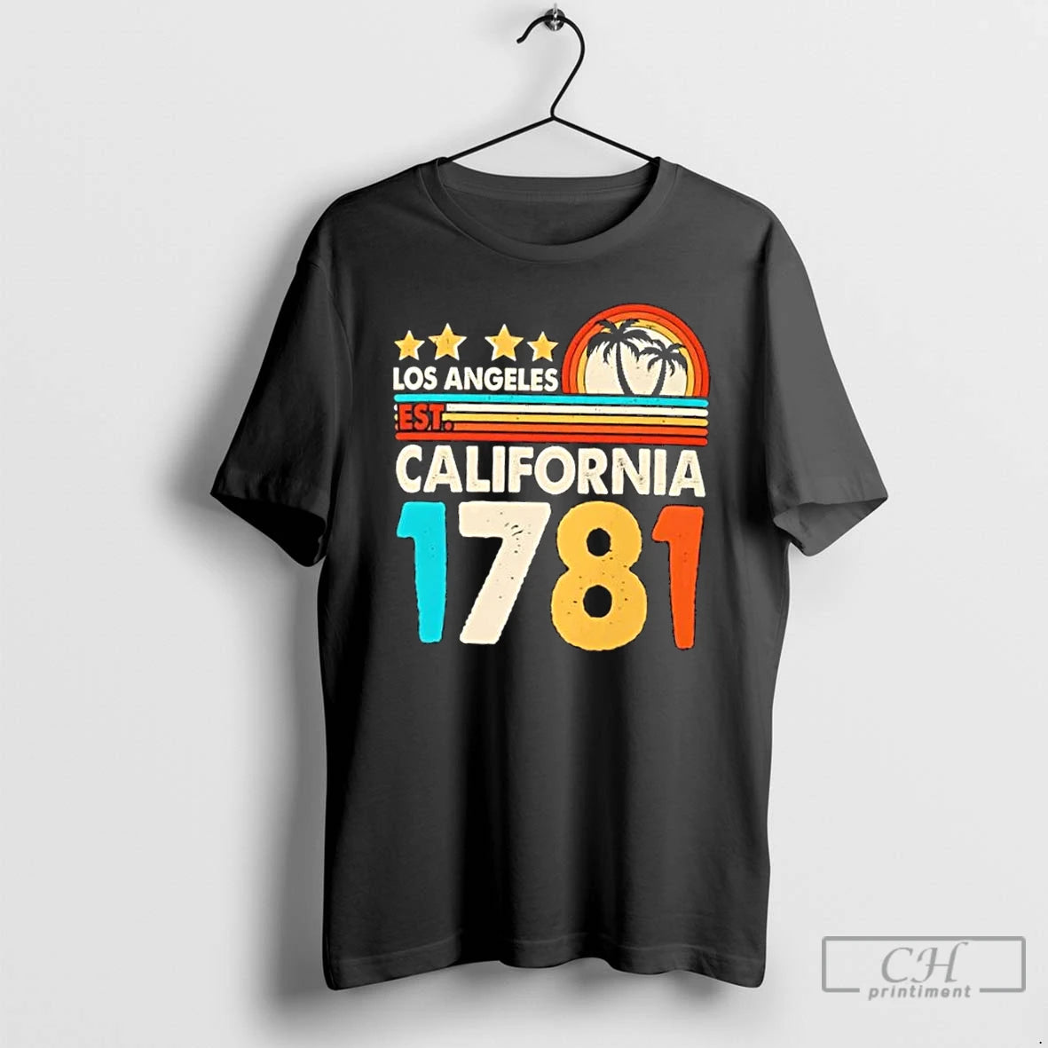 Classic Los Angeles California 1781 Retro T Shirts Hoodie, Sweatshirt | InkNestWear.com