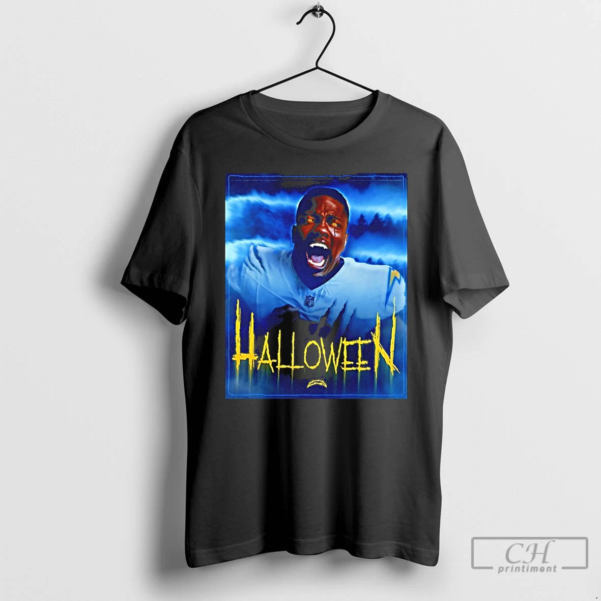 Classic Los Angeles Chargers Happy Halloween 2025 T Shirts Hoodie, Sweatshirt | InkNestWear.com