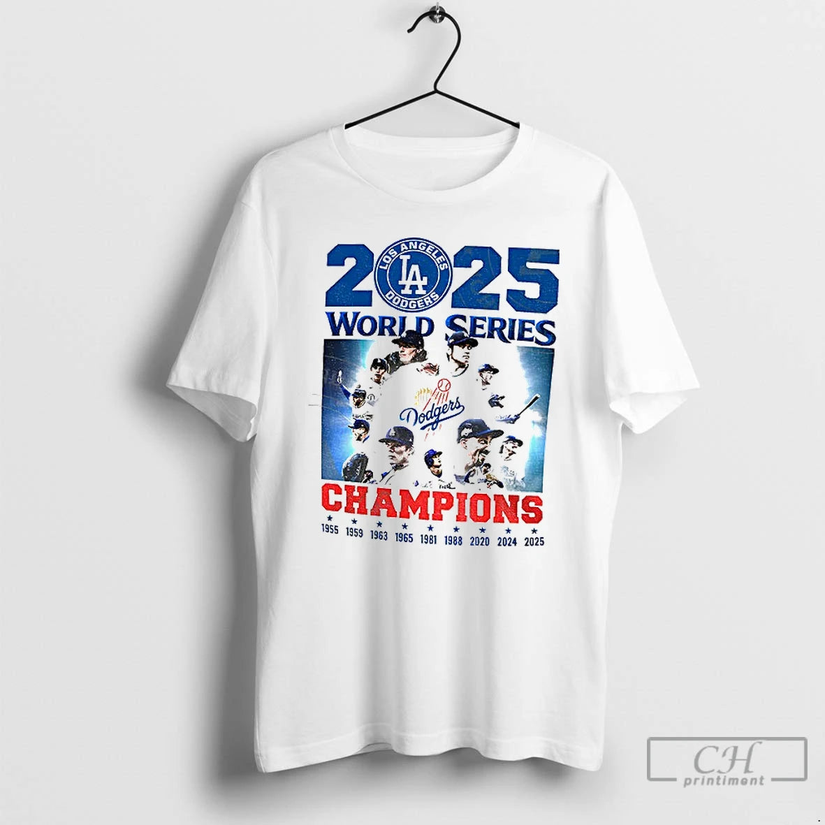Classic Los Angeles Dodgers 2025 Back To Back World Series Champions 1955 2025 T Shirts Hoodie, Sweatshirt | InkNestWear.com