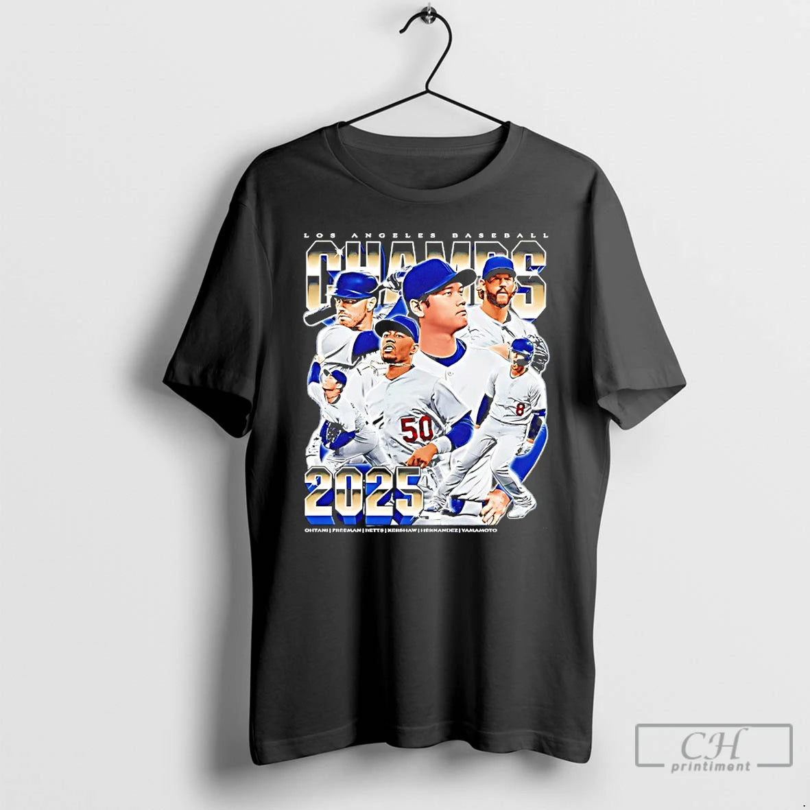 Classic Los Angeles Dodgers 2025 World Champs Player Collage Vintage T Shirts Hoodie, Sweatshirt | InkNestWear.com