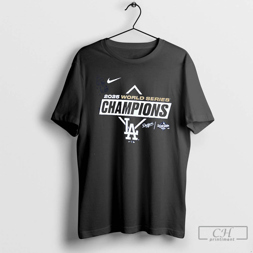 Classic Los Angeles Dodgers 2025 World Series Champions Team Logo Christmas T Shirts Hoodie, Sweatshirt | InkNestWear.com
