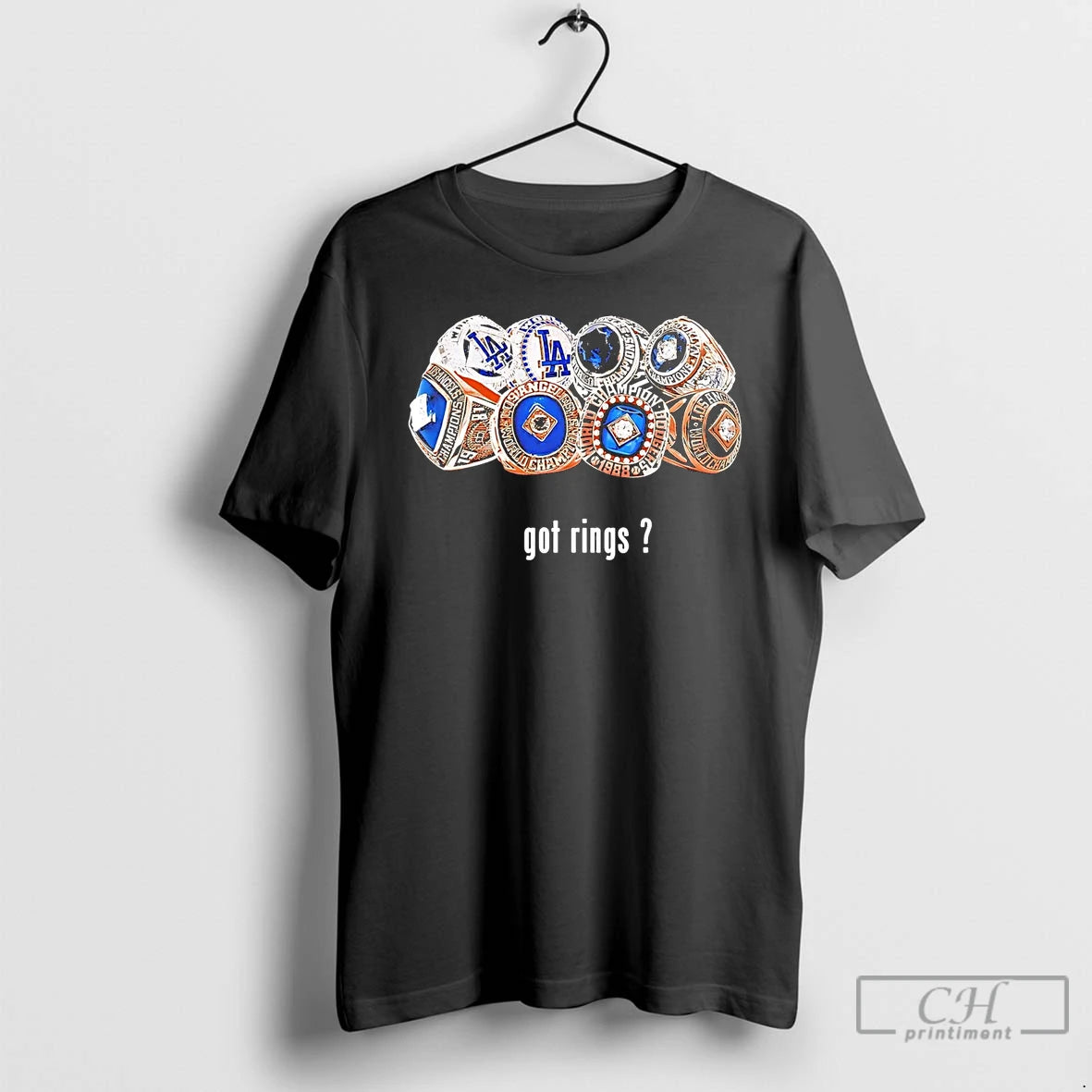 Classic Los Angeles Dodgers 9x Champions Got Rings T Shirts Hoodie, Sweatshirt | InkNestWear.com
