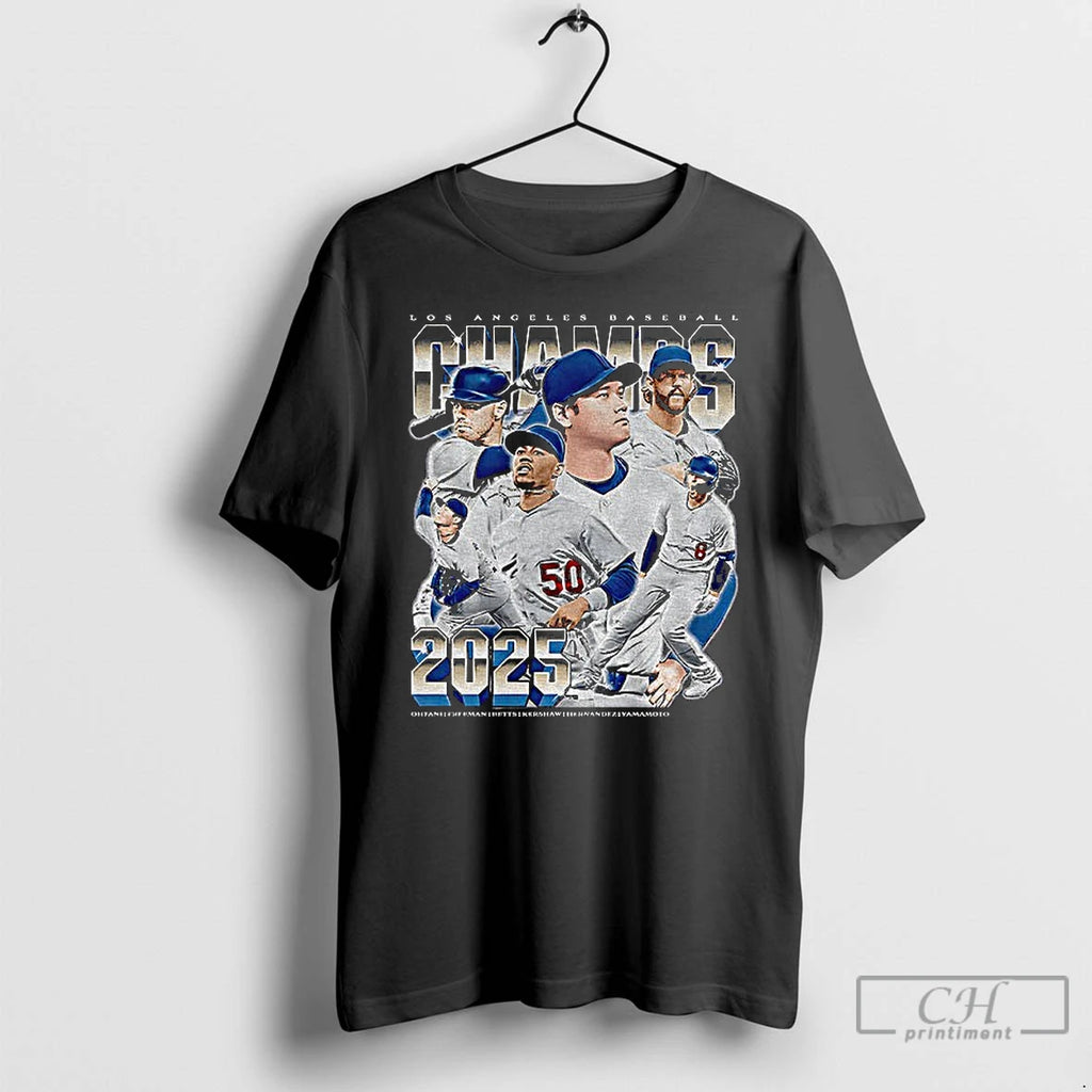 Classic Los Angeles Dodgers All Team Mlb Baseball Are The 2025 World Champions Series T-Shirts, Hoodie, Sweatshirt