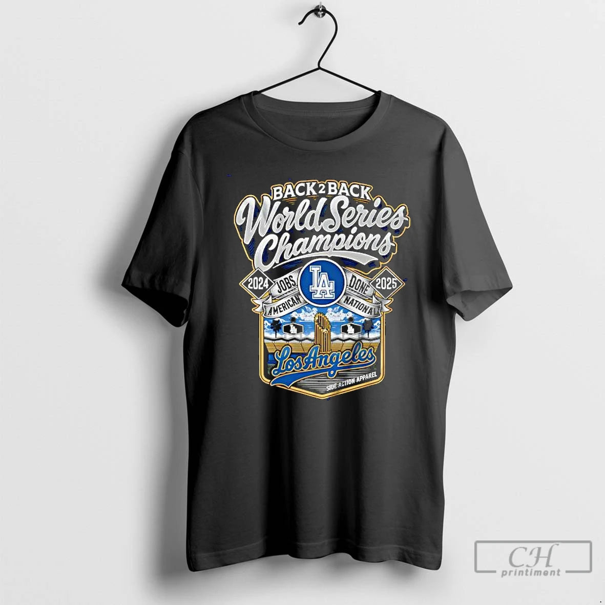 Classic Los Angeles Dodgers Back 2 Back Champions T Shirts Hoodie, Sweatshirt | InkNestWear.com