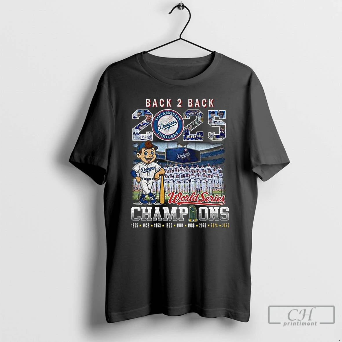 Classic Los Angeles Dodgers Back To Back World Series Champions 2025 T Shirts Hoodie, Sweatshirt | InkNestWear.com