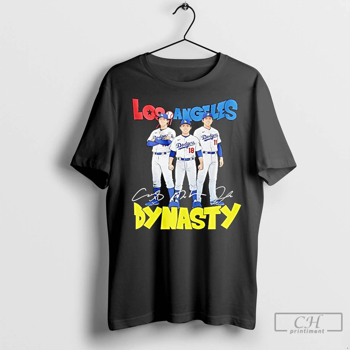 Classic Los Angeles Dodgers Dynasty Players Signatures T-Shirts, Hoodie, Sweatshirt | InkNestWear.com