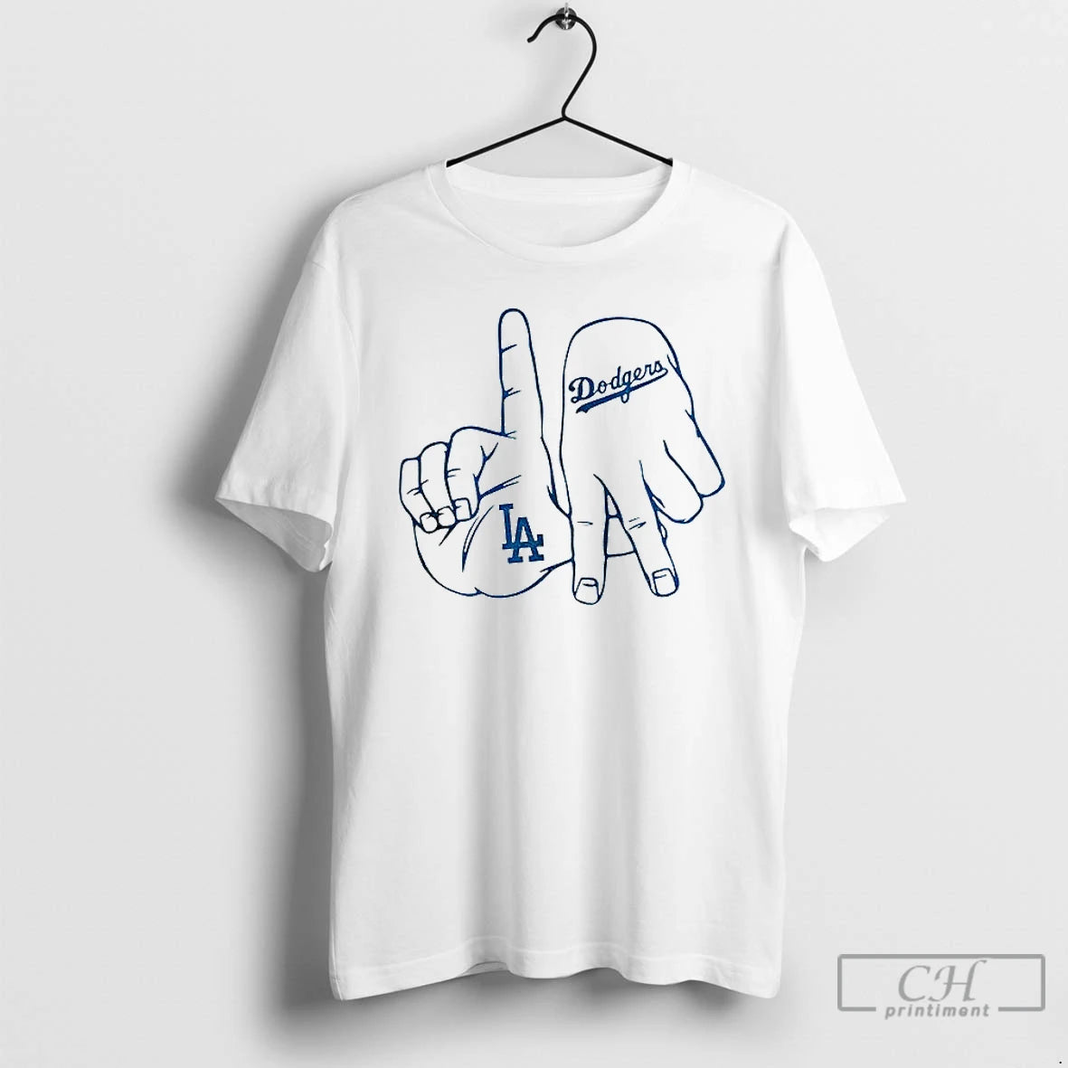 Classic Los Angeles Dodgers Hand Sign T Shirts Hoodie, Sweatshirt | InkNestWear.com
