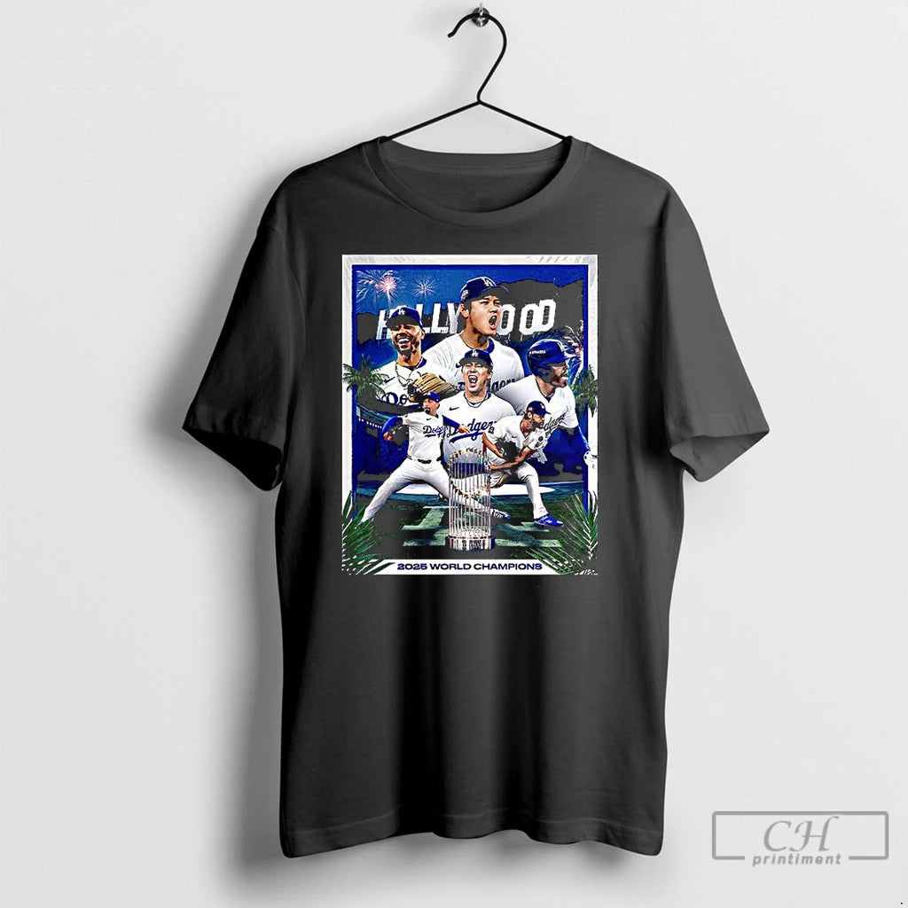 Classic Los Angeles Dodgers Hollywood Back To Back World Series Champions T-Shirts, Hoodie, Sweatshirt | InkNestWear.com