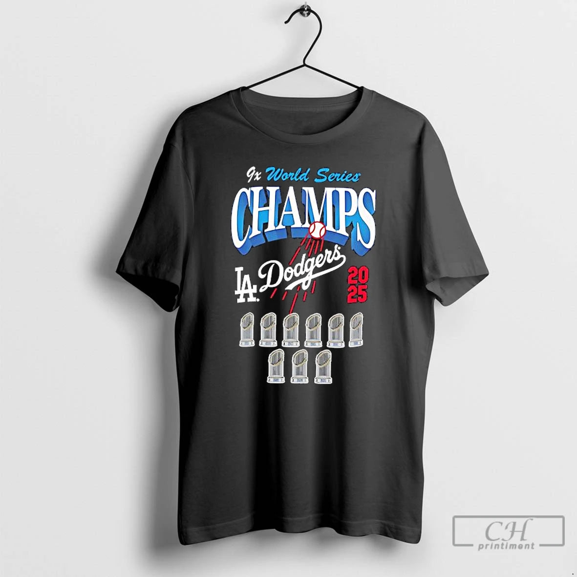 Classic Los Angeles Dodgers New Era Nine Time World Series Champions T-Shirts, Hoodie, Sweatshirt | InkNestWear.com