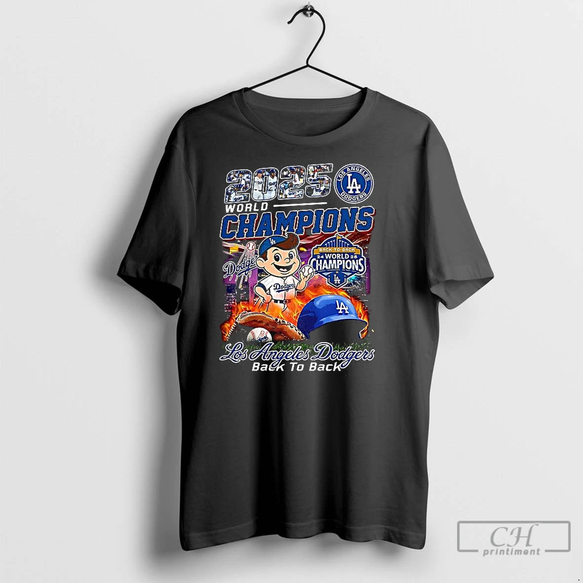 Classic Los Angeles Dodgers World Champions 2025 Back To Back Baseball Gloves Helmet T-Shirts, Hoodie, Sweatshirt