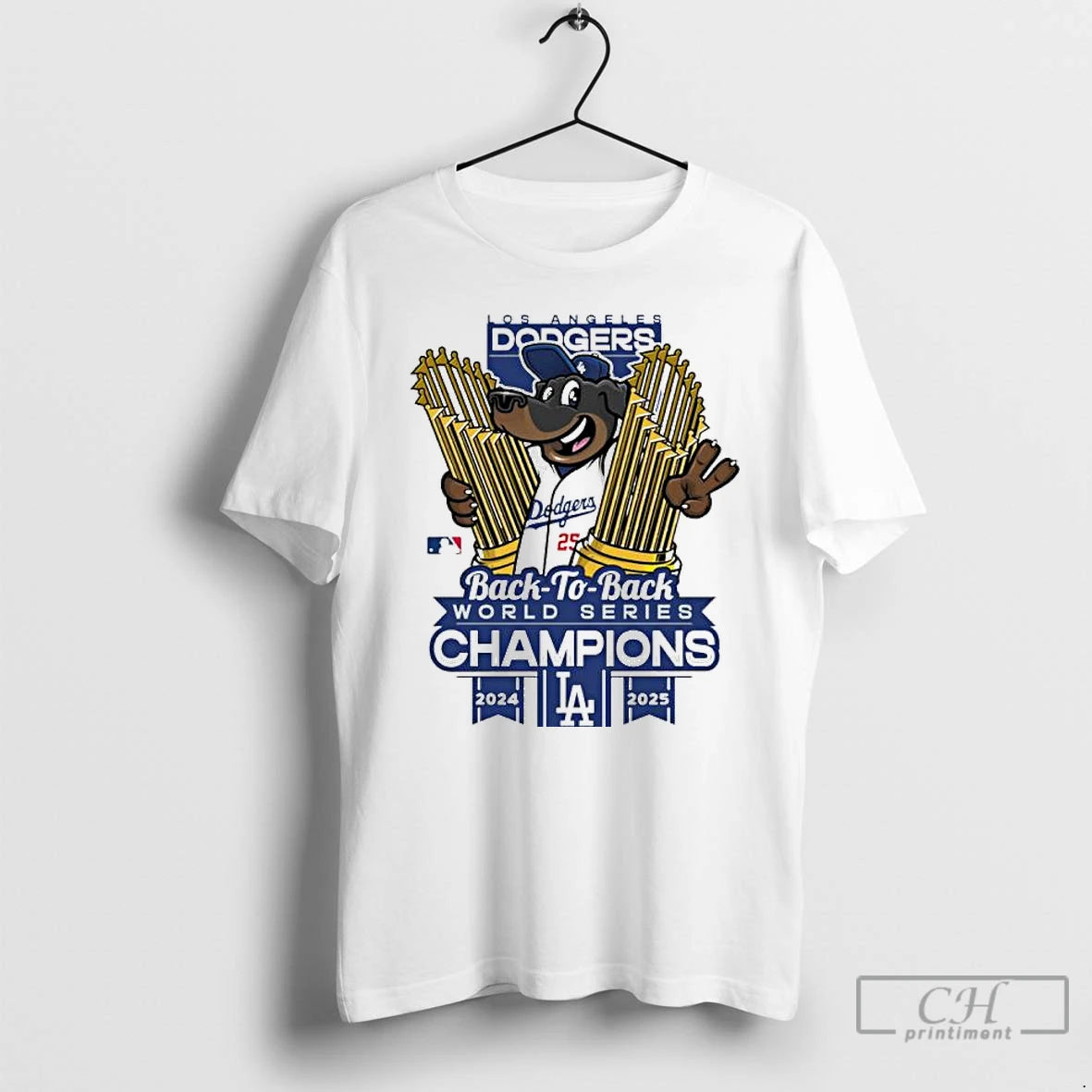 Classic Los Angeles Dodgers Back2back Champs 2024 2025 T Shirts Hoodie, Sweatshirt | InkNestWear.com