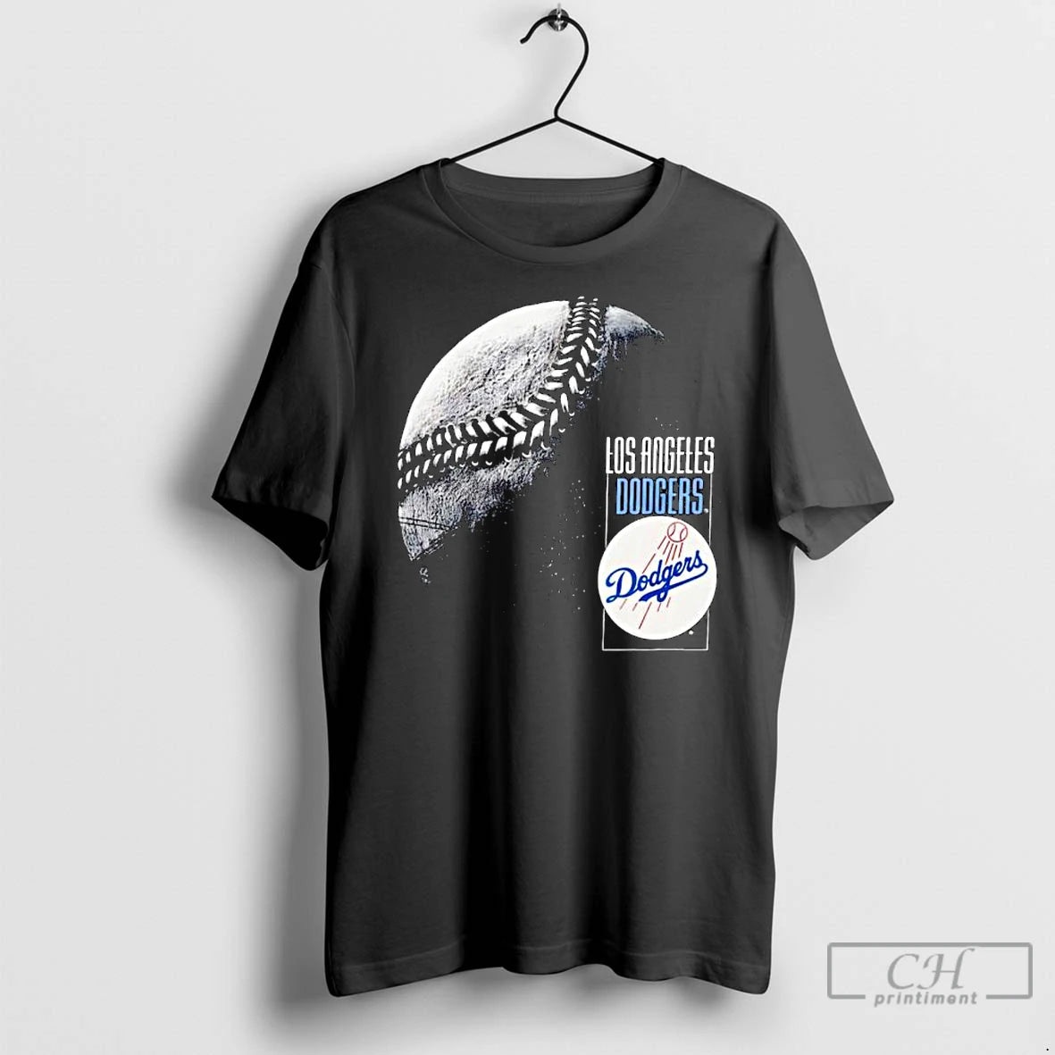 Classic Los Angeles Dodgers Baseball Moon Ornaments T-Shirts, Hoodie, Sweatshirt | InkNestWear.com