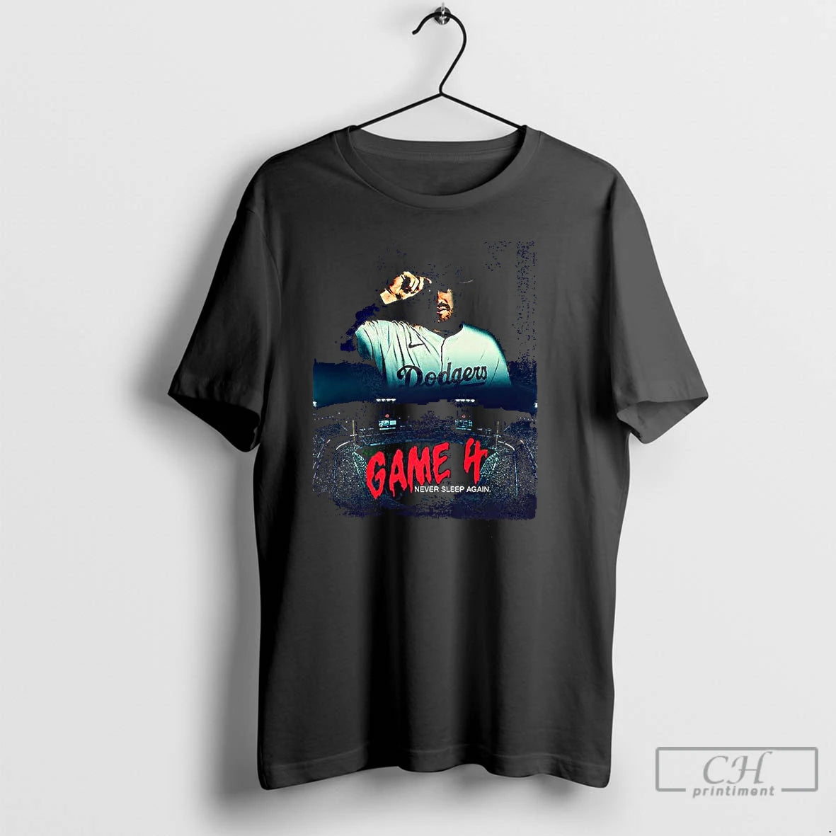 Classic Los Angeles Dodgers Game 4 Never Sleep Again T Shirts Hoodie, Sweatshirt | InkNestWear.com