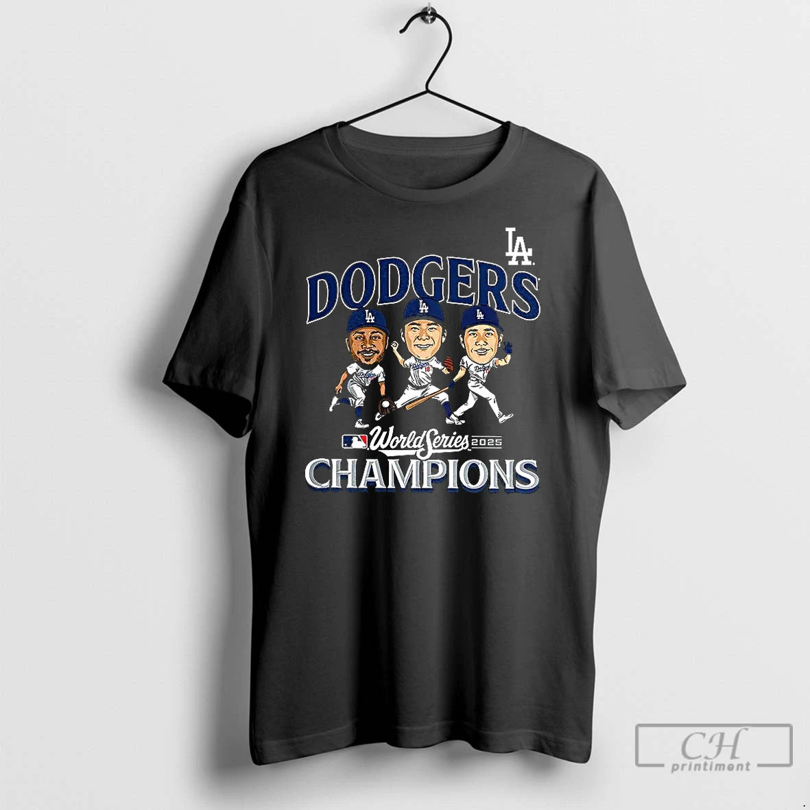 Classic Los Angeles Dodgers Player Caricature 2025 World Series Champions T-Shirts, Hoodie, Sweatshirt | InkNestWear.com