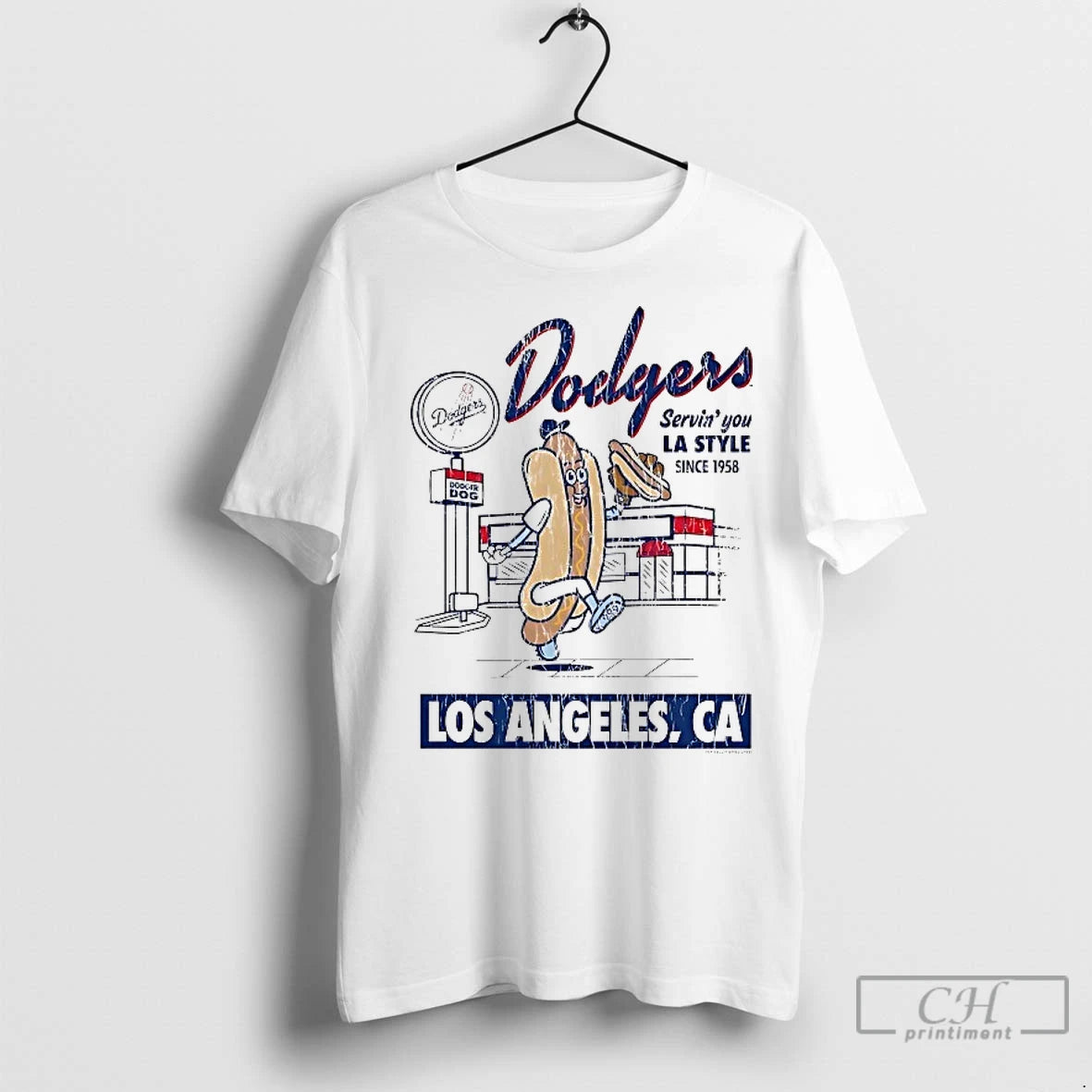 Classic Los Angeles Dodgers Serving You La Style Since 1958 T-Shirts, Hoodie, Sweatshirt | InkNestWear.com