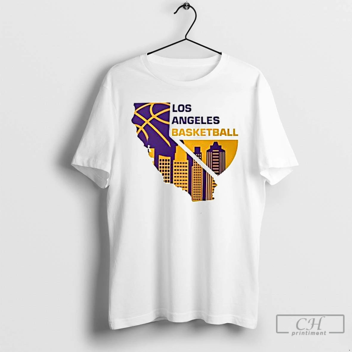 Classic Los Angeles Lakers Los Angeles Basketball Skyline T-Shirts, Hoodie, Sweatshirt