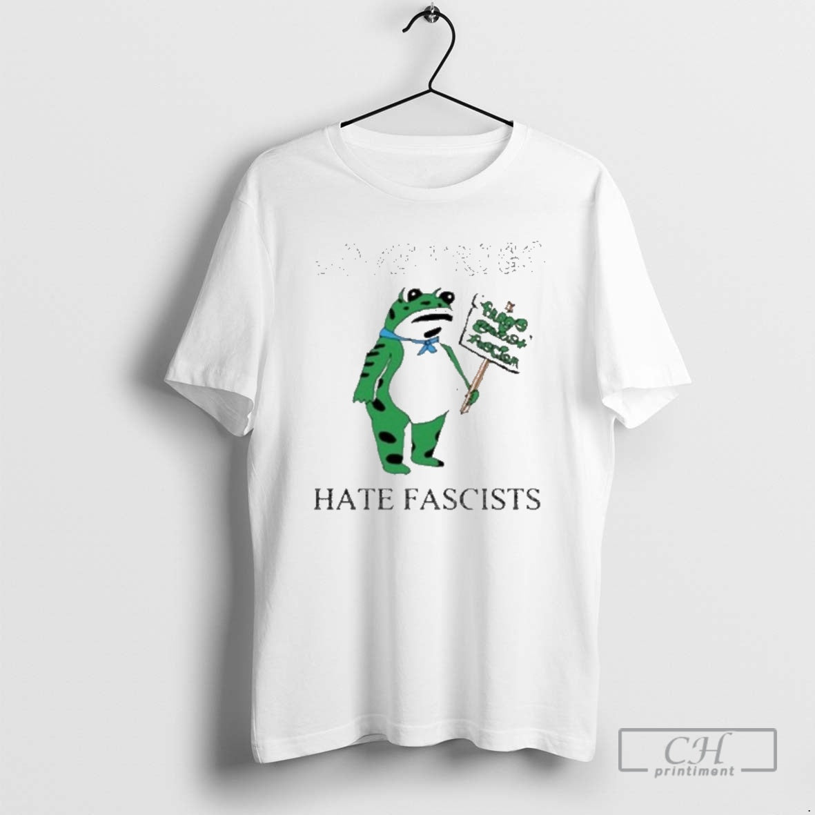 Classic Love Frogs Hate Fascism Tour Shirt Sweater