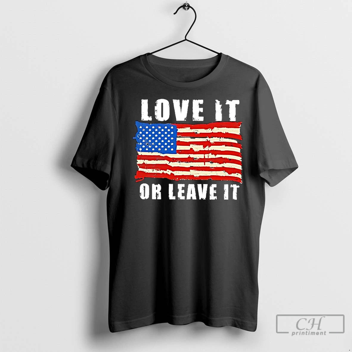 Classic Love It Or Leave It American Flag Graphic T-Shirts, Hoodie, Sweatshirt | InkNestWear.com