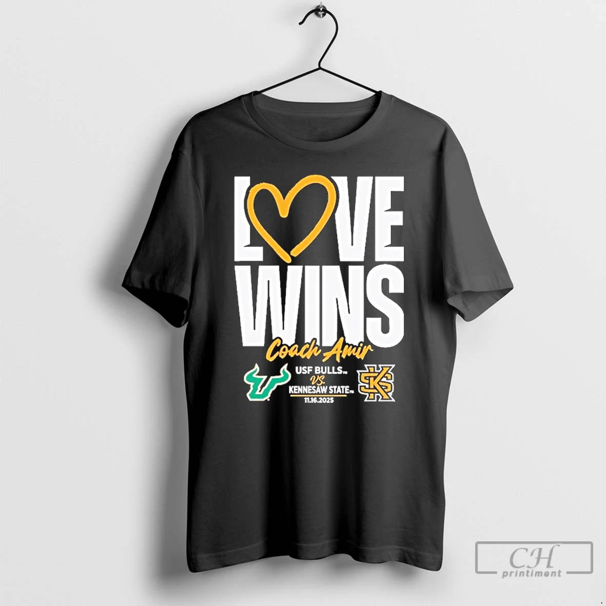 Classic Love Wins Classic Usf Vs Owls T-Shirts, Hoodie, Sweatshirt | InkNestWear.com