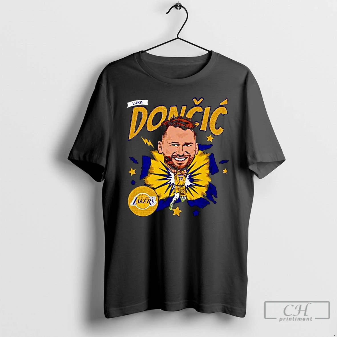 Classic Luka Doncic Nba Los Angeles Lakers Caricature Ornaments T Shirts Hoodie, Sweatshirt | InkNestWear.com