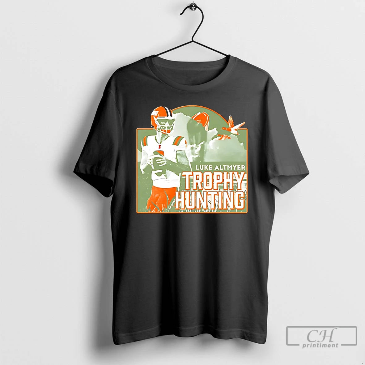 Classic Luke Altmyer Trophy Hunting Illinois Fighting Illini T Shirts Hoodie, Sweatshirt | InkNestWear.com