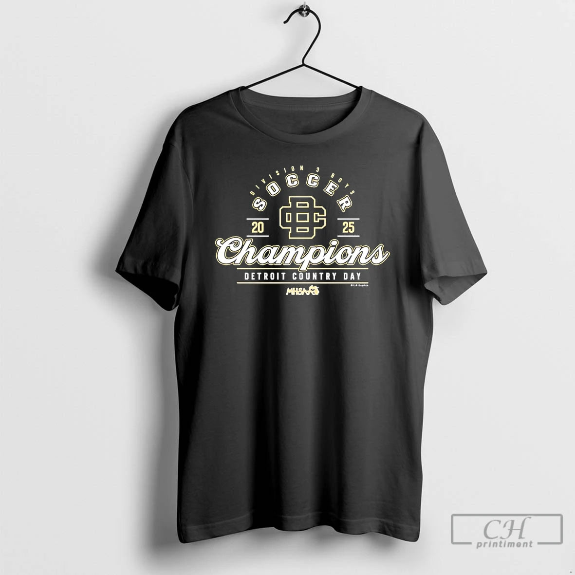 Classic Mhsaa Boys Soccer D3 Champions Detroit Country Day 2025 T Shirts Hoodie, Sweatshirt | InkNestWear.com