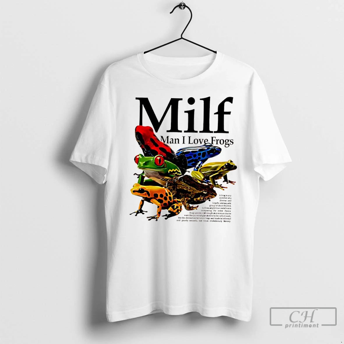 Classic Milf Man I Love Frogs Graphic T-Shirts, Hoodie, Sweatshirt | InkNestWear.com