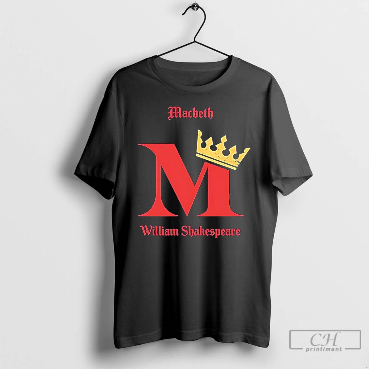 Classic Macbeth Monogram Insignia William Shakespeare T Shirts Hoodie, Sweatshirt | InkNestWear.com