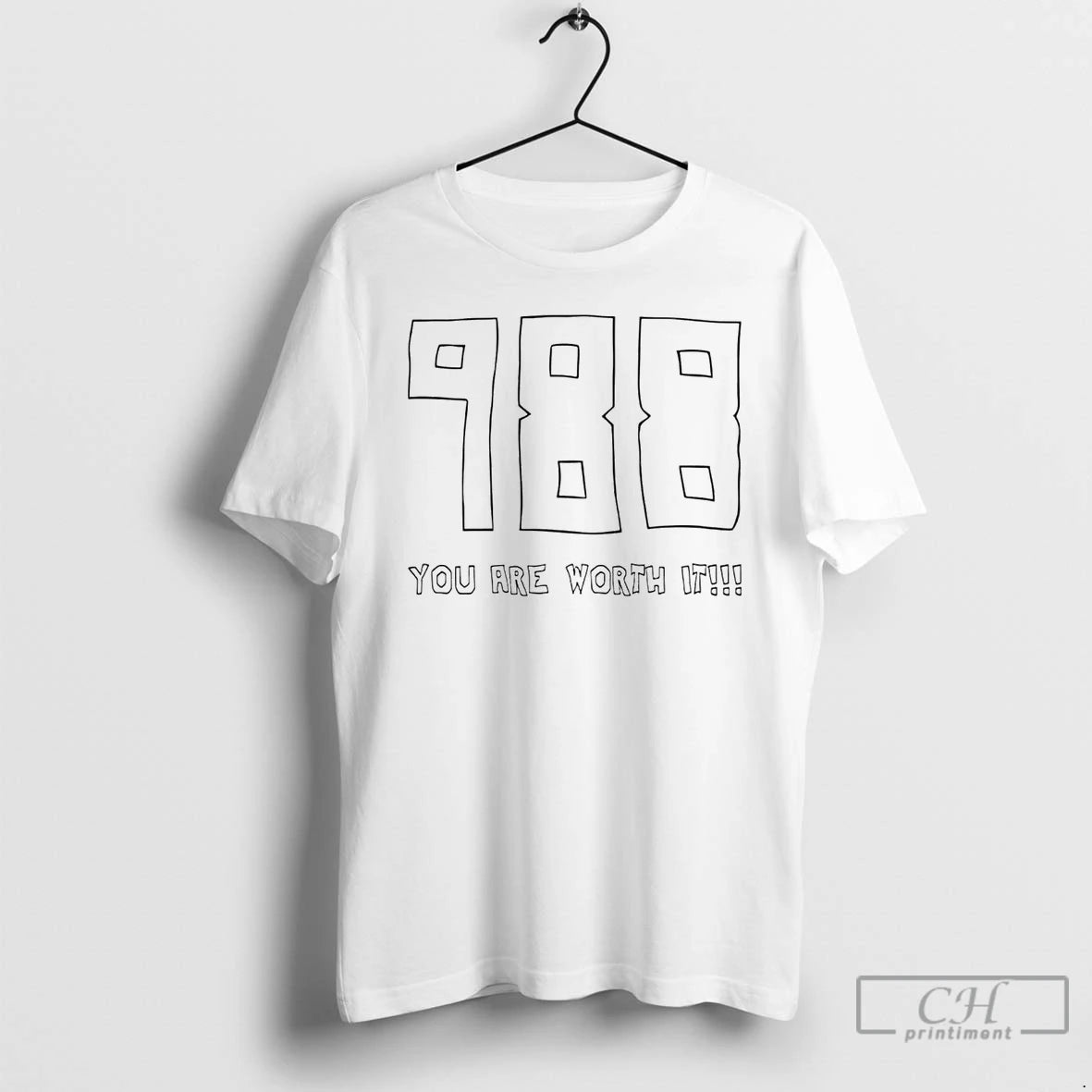 Classic Mack Hollins 988 You Are Worth It T-Shirts, Hoodie, Sweatshirt | InkNestWear.com