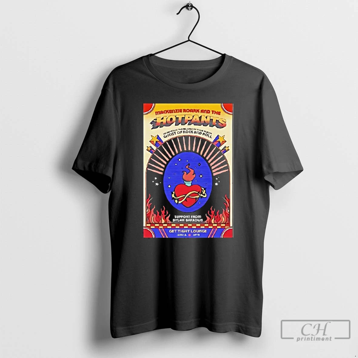 Classic Mackenzie Roark And The Hotpants June 6 2025 Get Tight Lounge T Shirts Hoodie, Sweatshirt | InkNestWear.com