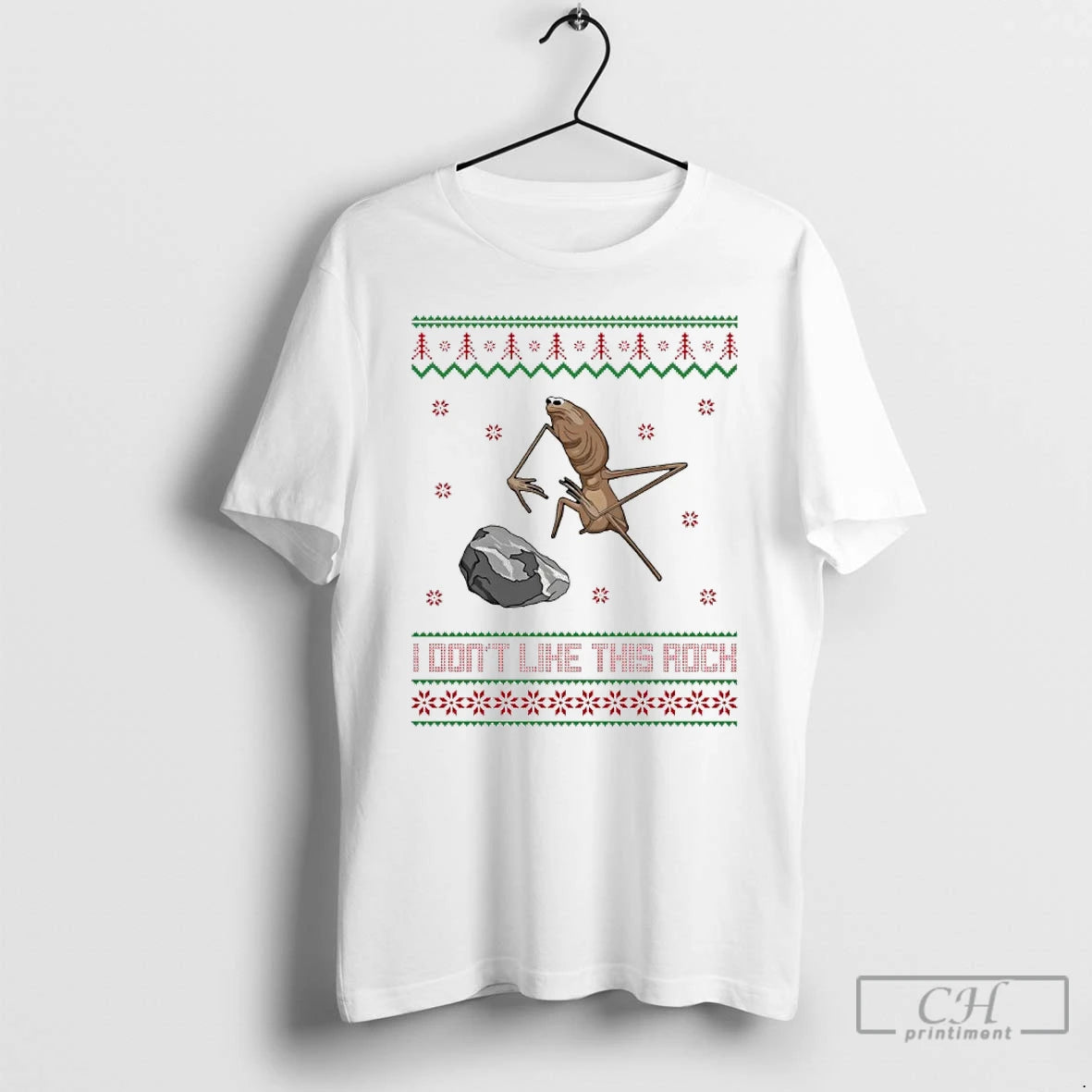 Classic Marcus I Dont Like This Rock Christmas Ugly T Shirts Hoodie, Sweatshirt | InkNestWear.com