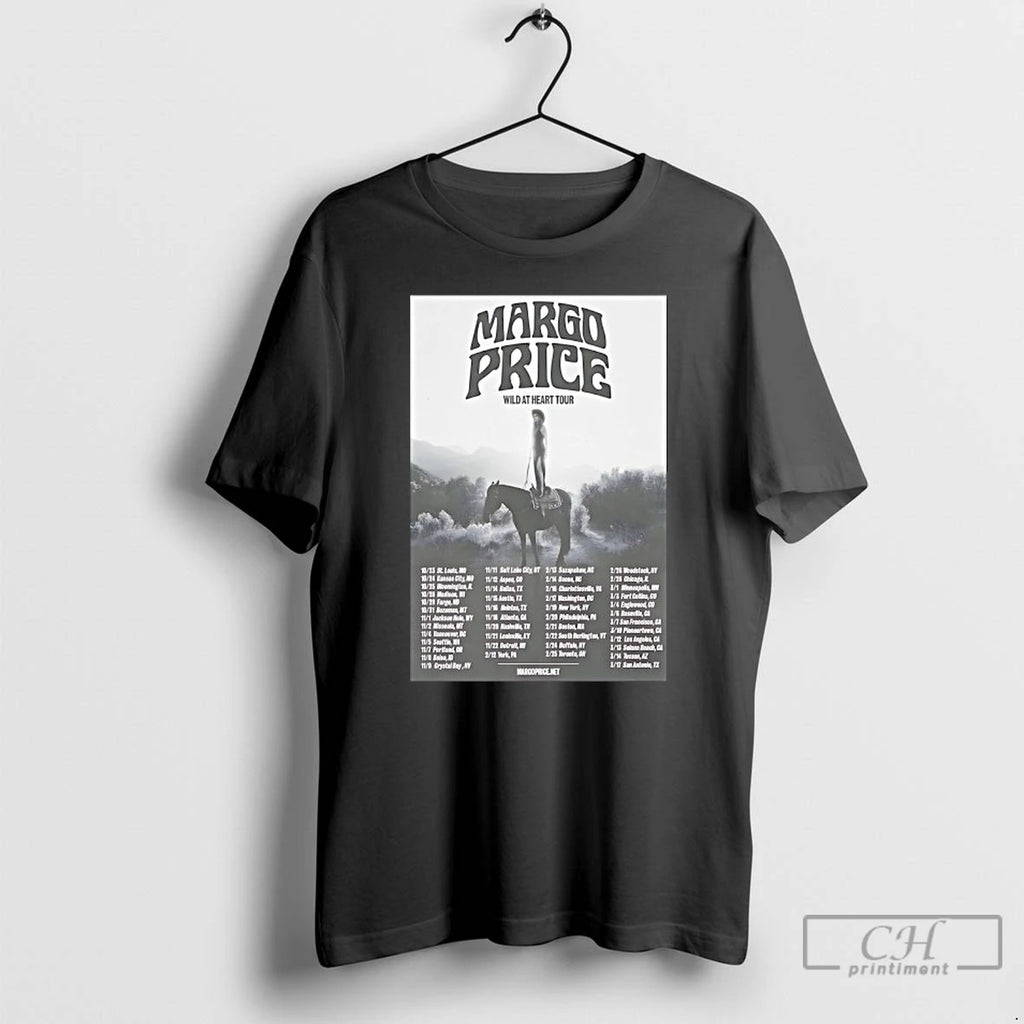 Classic Margo Price Wild At Heart 2026 T Shirts