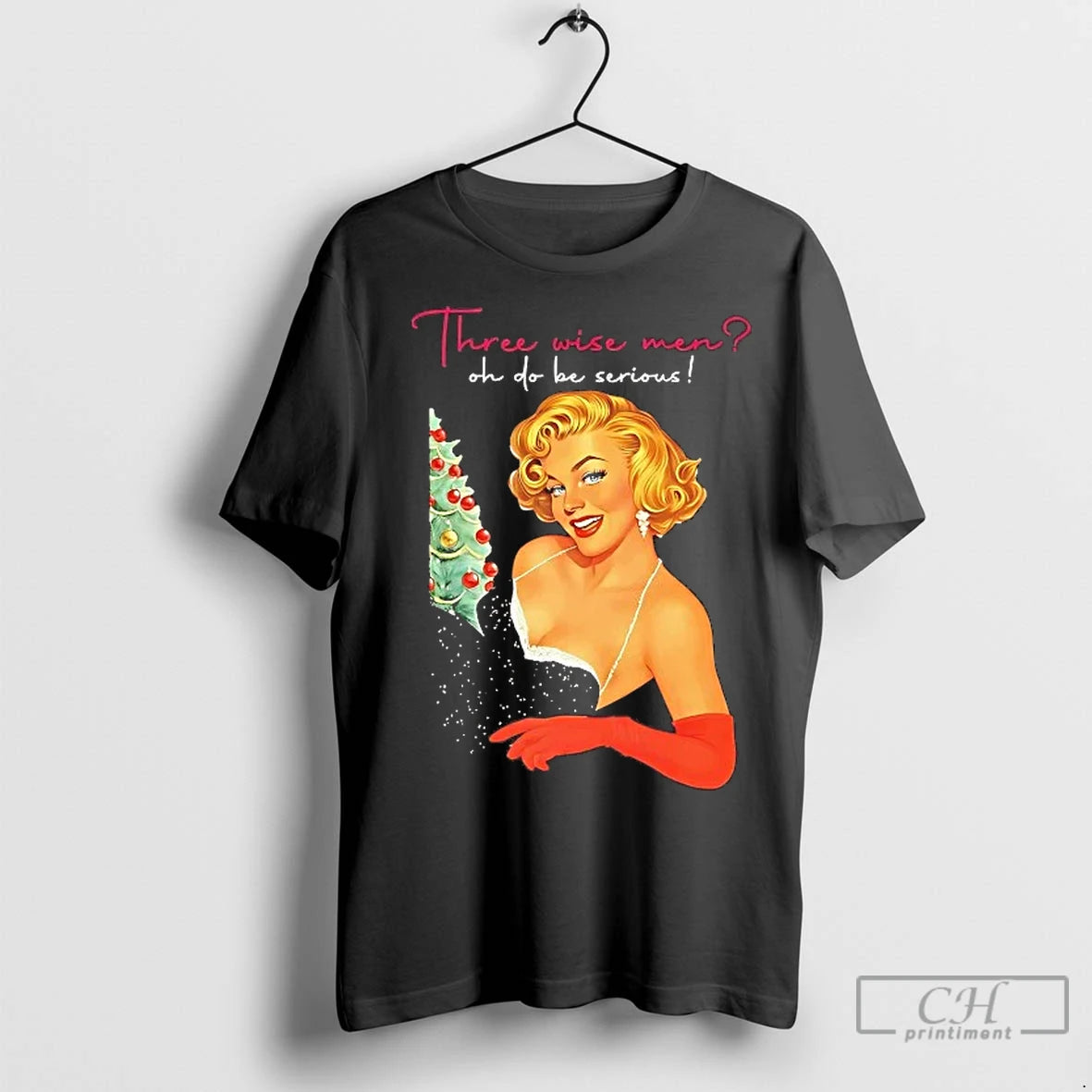 Classic Marilyn Monroe Three Wise Men Oh Do Be Serious Christmas T-Shirts, Hoodie, Sweatshirt | InkNestWear.com