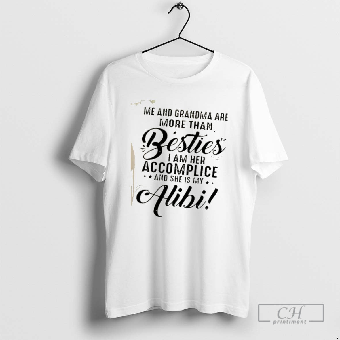 Classic Me And Grandma Are More Than Besties I Am Her Accomplice And She Is T-Shirts, Hoodie, Sweatshirt | InkNestWear.com