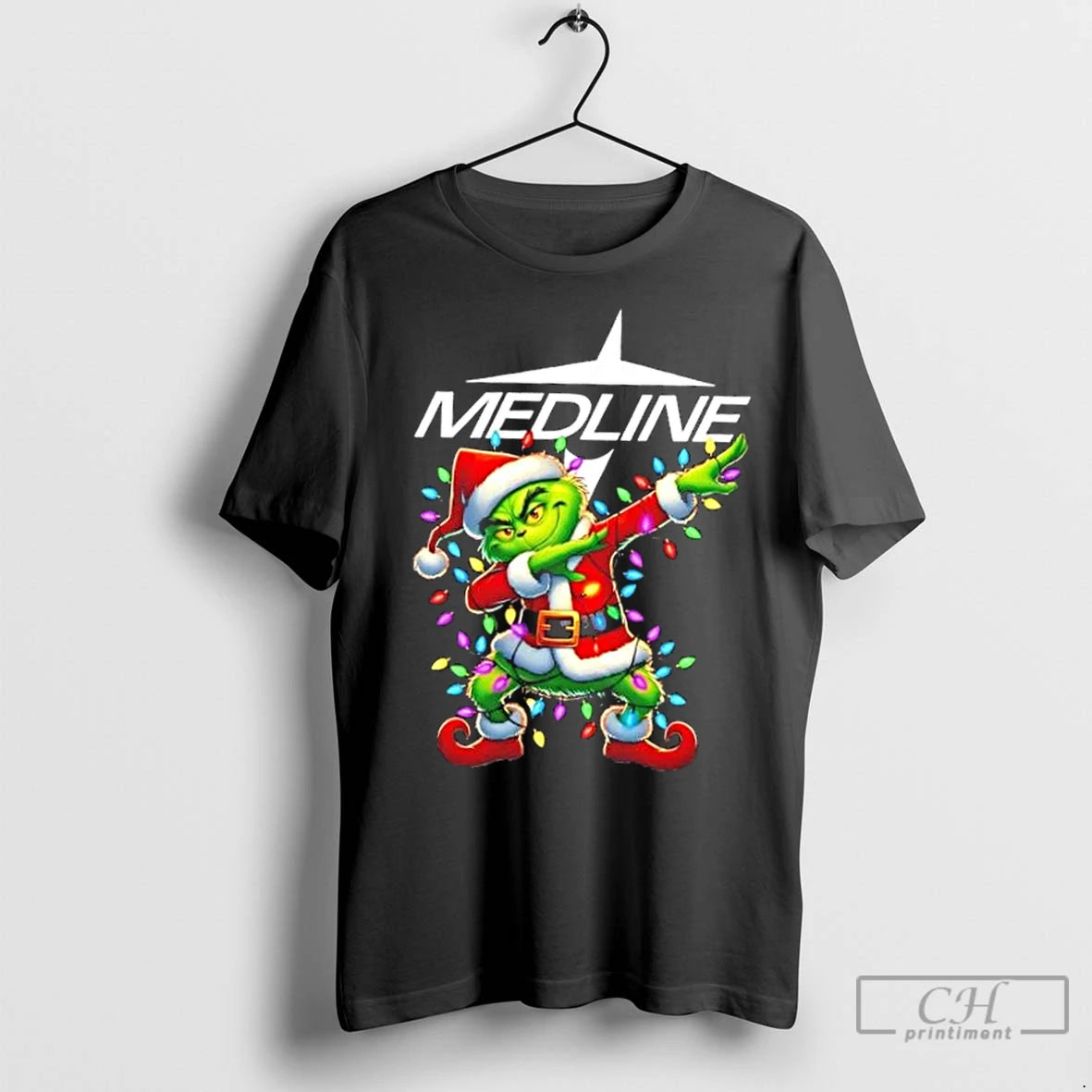 Classic Medline Grinch Dabbing Merry Christmas T-Shirts, Hoodie, Sweatshirt | InkNestWear.com