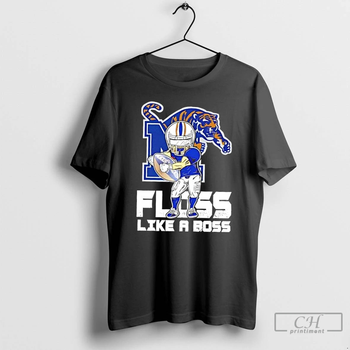 Classic Memphis Tigers Floss Like A Boss T Shirts Hoodie, Sweatshirt | InkNestWear.com