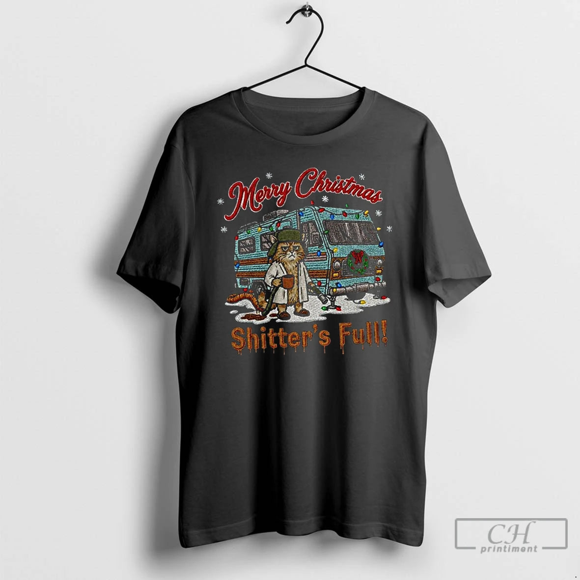 Classic Merry Christmas Shitters Full Cat T-Shirts, Hoodie, Sweatshirt | InkNestWear.com
