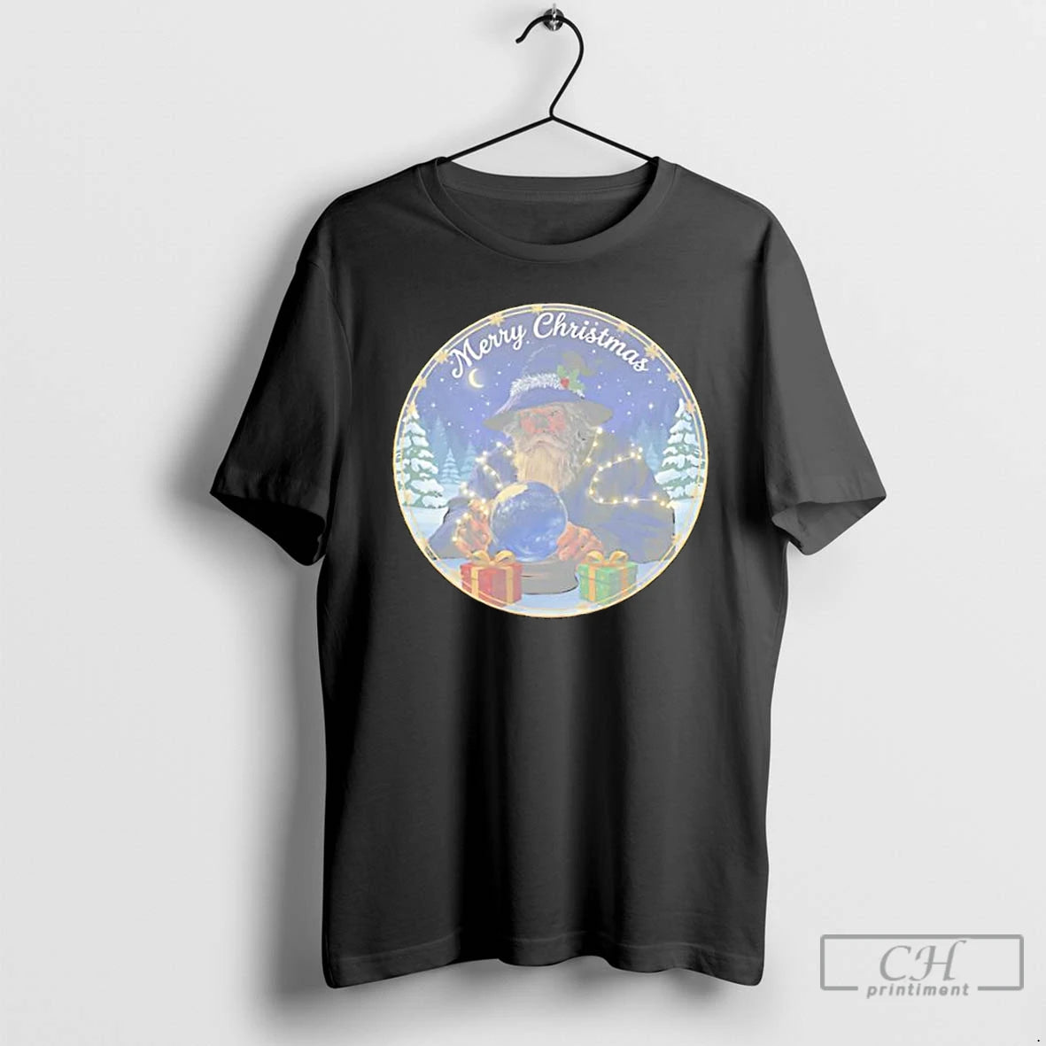 Classic Merry Christmas With Wizard Santa Claus T Shirts Hoodie, Sweatshirt | InkNestWear.com