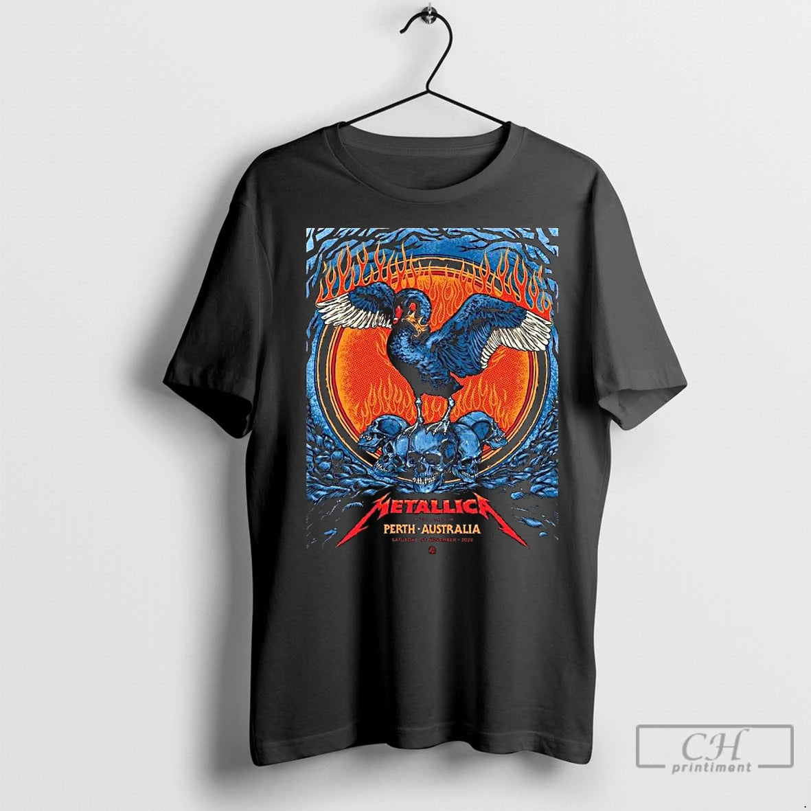 Classic Metallica M72 Optus Stadium Perth Australia 2025 Venue At On 1 November 2025 Long T-Shirts, Hoodie, Sweatshirt
