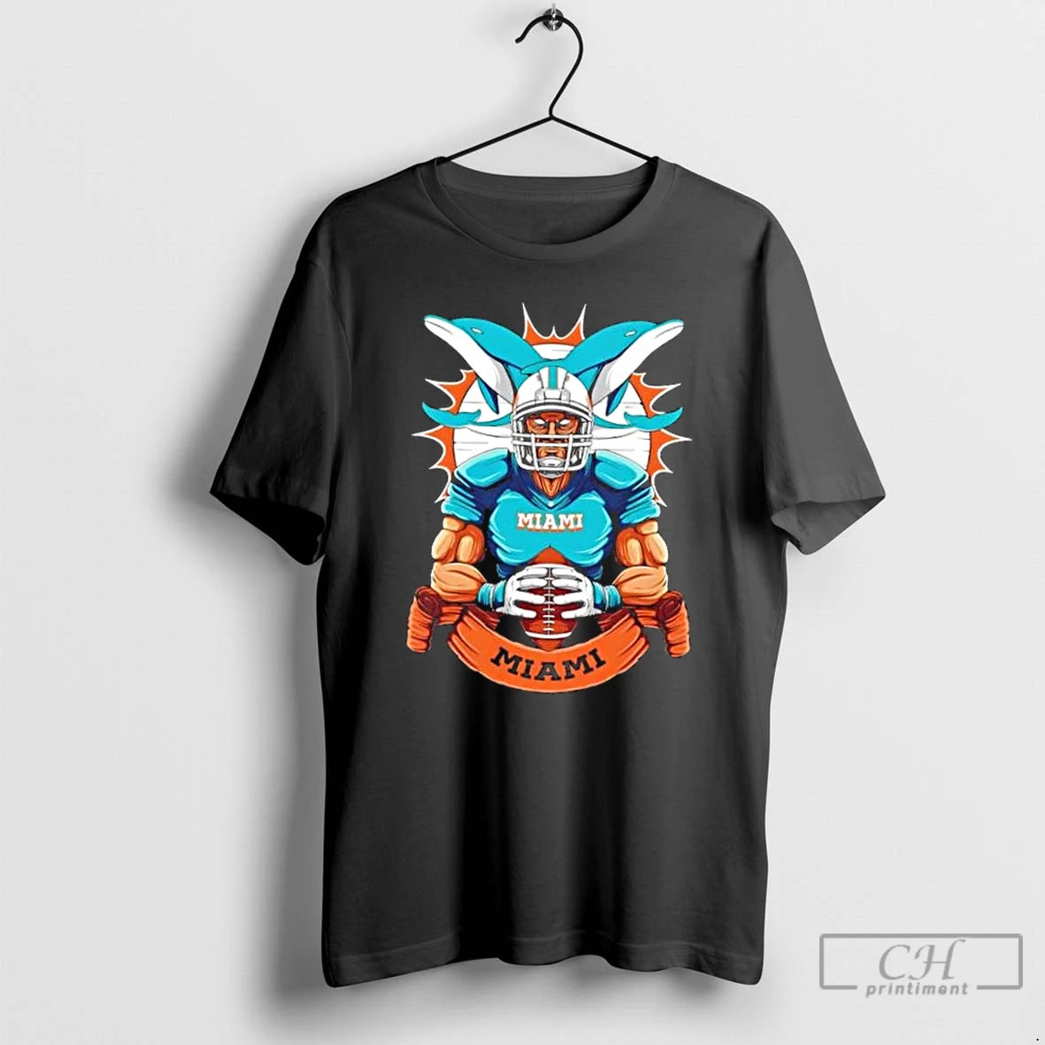 Classic Miami Dolphins War Football Mascot T Shirts Hoodie, Sweatshirt | InkNestWear.com