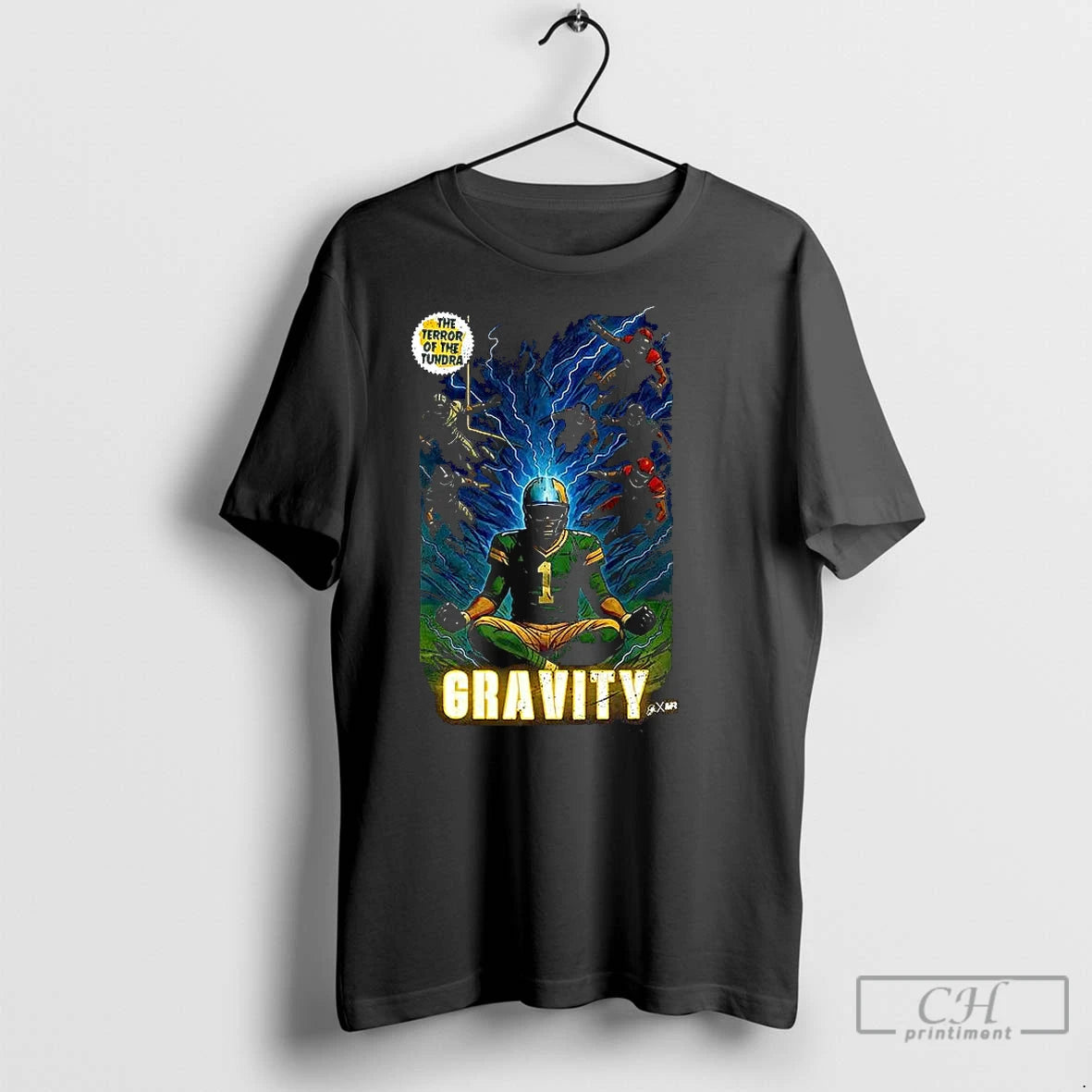 Classic Micah Parsons Gravity Green Bay Packers Gravity Comic T-Shirts, Hoodie, Sweatshirt | InkNestWear.com