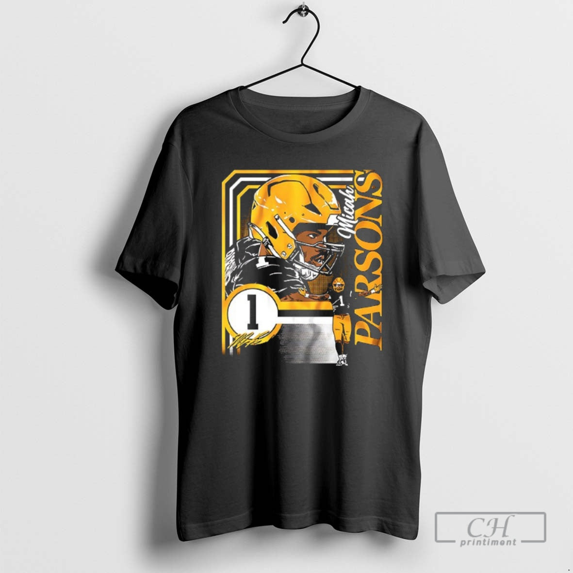 Classic Micah Parsons Green Bay Packers Football Collage Frame Signature Shirt Sweater