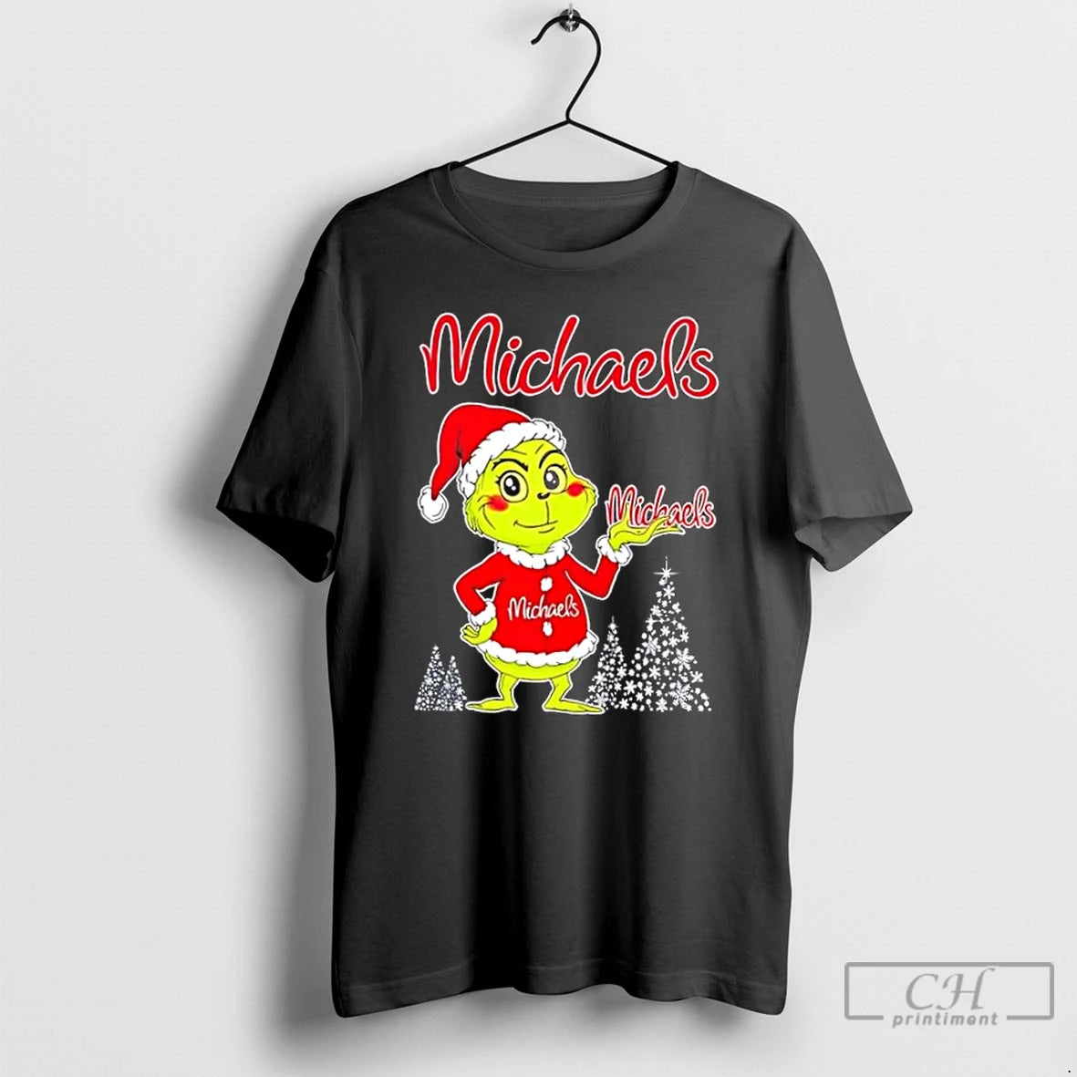 Classic Michaels And Grinchmas Christmas Tree T Shirts Hoodie, Sweatshirt | InkNestWear.com